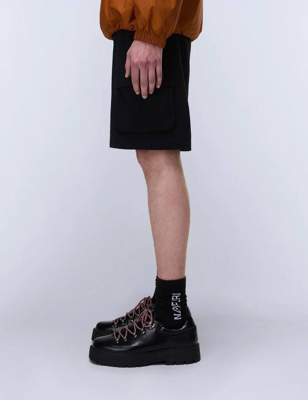 Bermuda Cargo Box Logo Nero