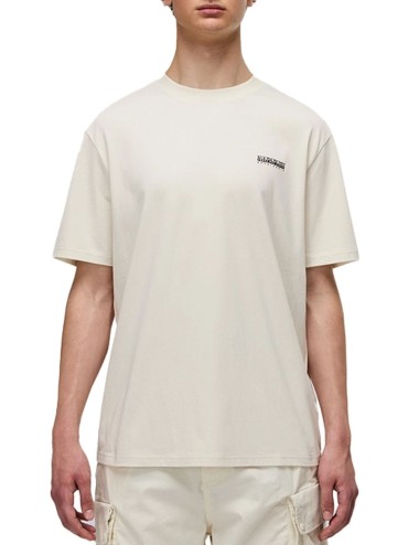 T-shirt S-SMALL BOX Beige Dimity