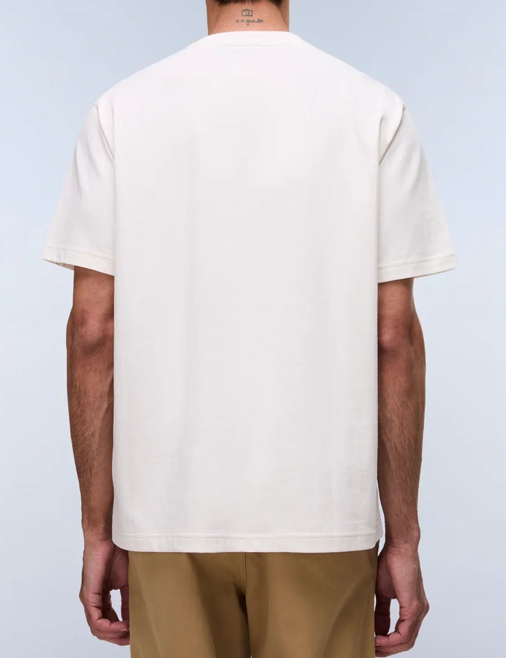 Box Logo Short Sleeve T-Shirt White Whisper