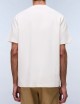T-Shirt a Maniche Corte Box Logo Bianco Whisper