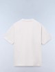 T-Shirt a Maniche Corte Box Logo Bianco Whisper