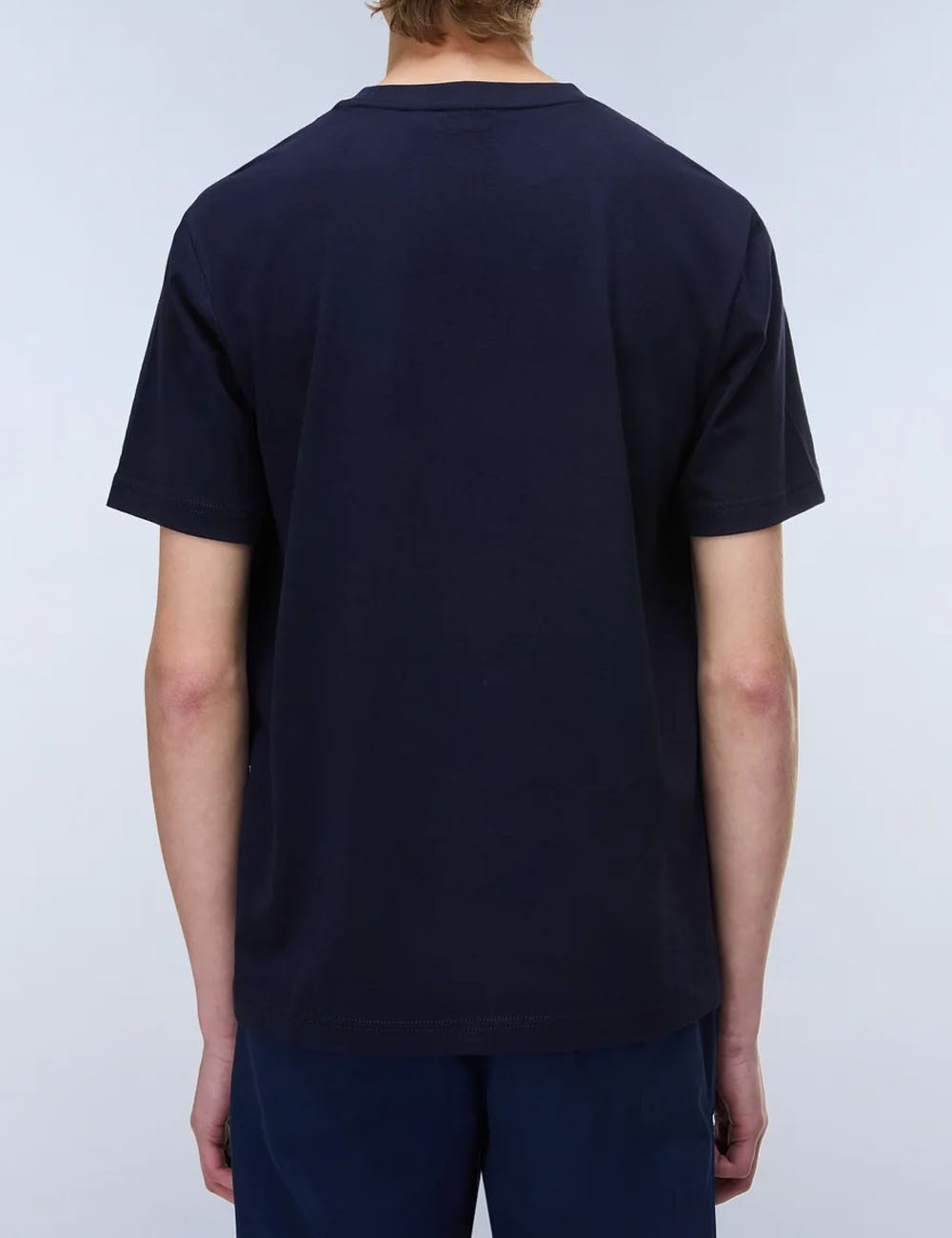 Box Logo Short Sleeve T-Shirt Dark Blue