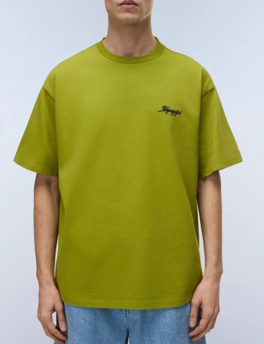 T-Shirt a Maniche Corte Fluorite Verde Golden