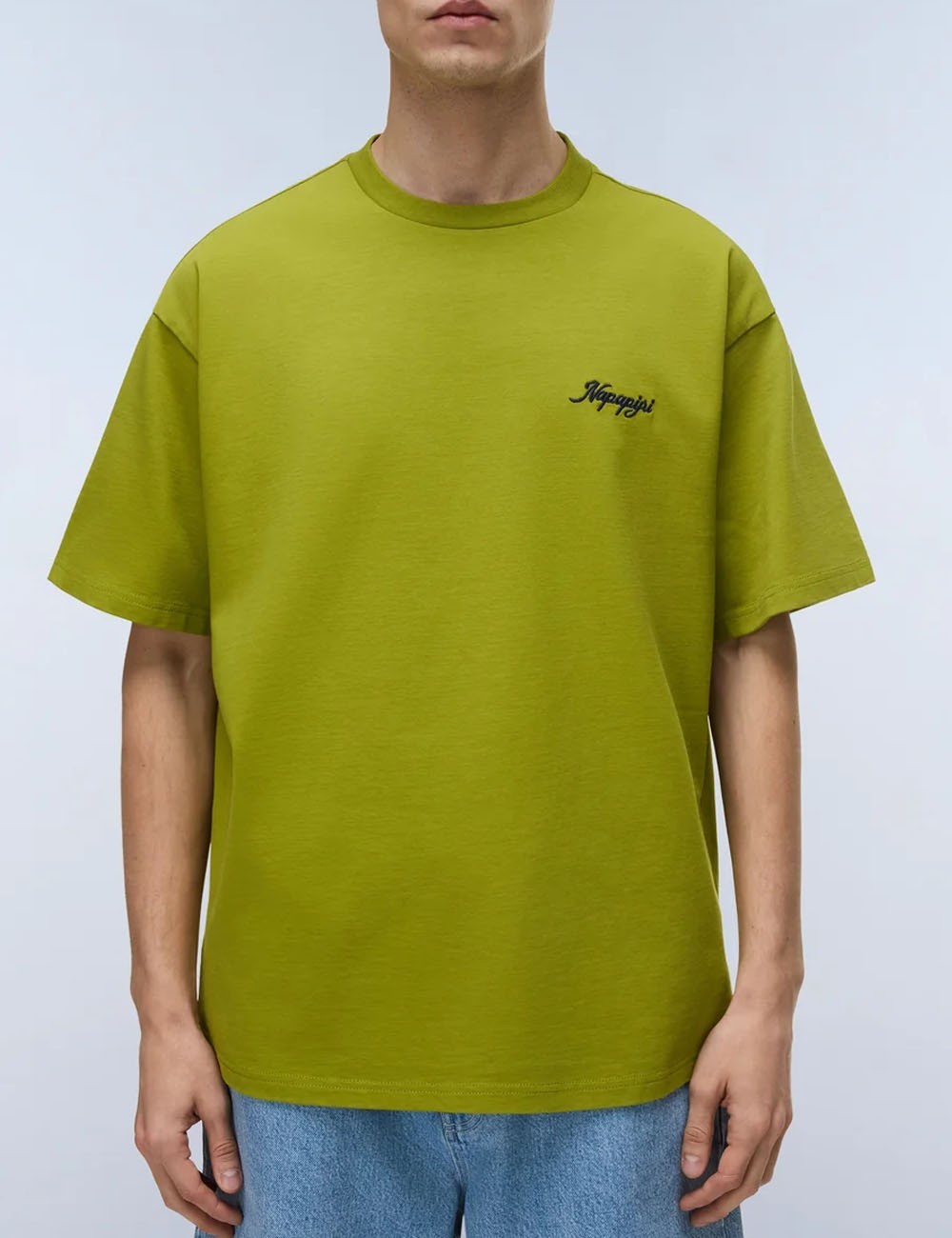 T-Shirt a Maniche Corte Fluorite Verde Golden