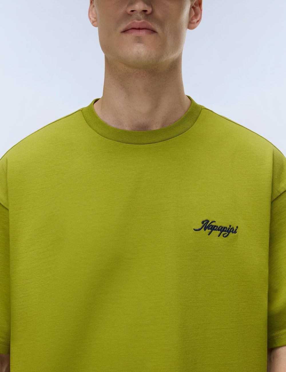 Fluorite Short Sleeve T-Shirt Green Golden