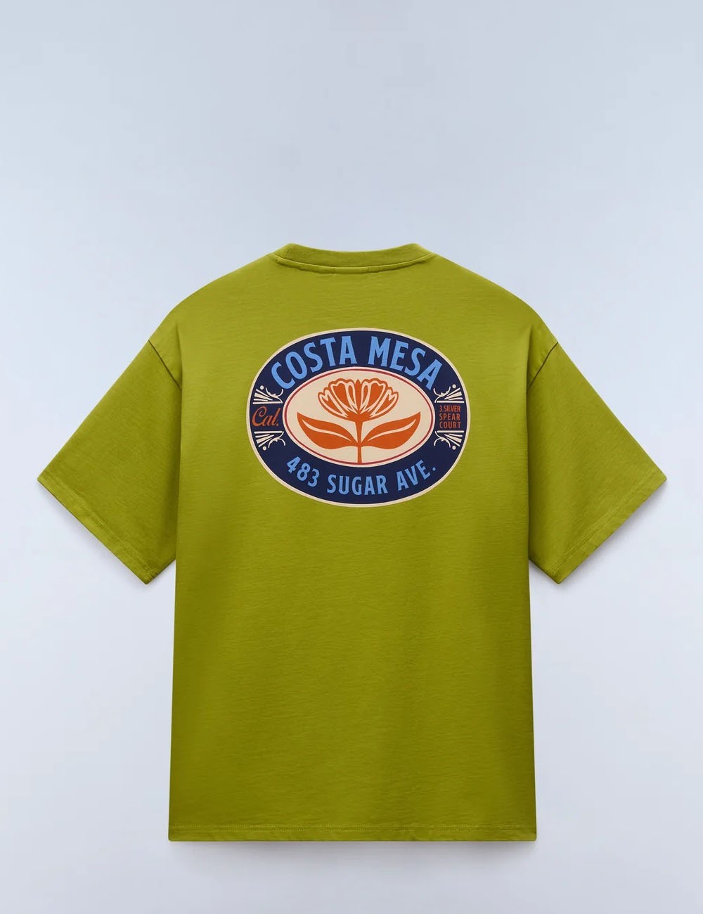 T-Shirt a Maniche Corte Fluorite Verde Golden