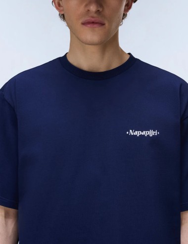 T-Shirt a Maniche Corte Fluorite Blu Academy