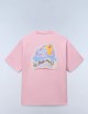 T-Shirt a Maniche Corte Fluorite Rosa