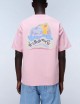 T-Shirt a Maniche Corte Fluorite Rosa