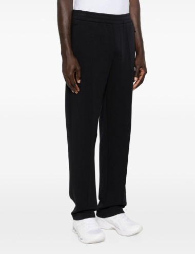 Pantaloni in cotone blu navy