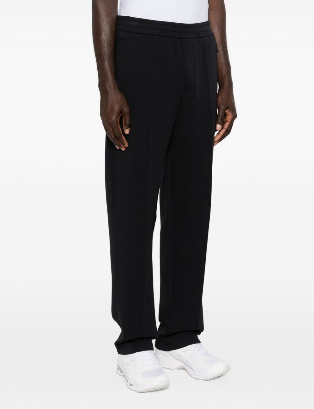 Pantaloni in cotone blu navy