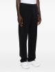 Pantaloni in cotone blu navy