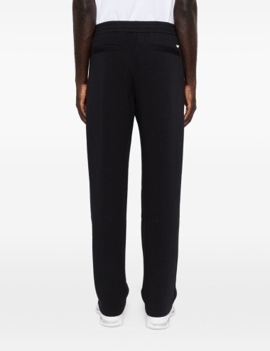 Pantaloni in cotone blu navy