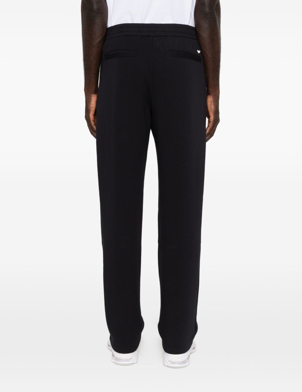 Pantaloni in cotone blu navy