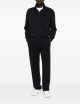 Pantaloni in cotone blu navy