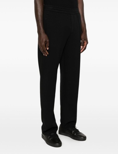 Pantaloni in cotone neri