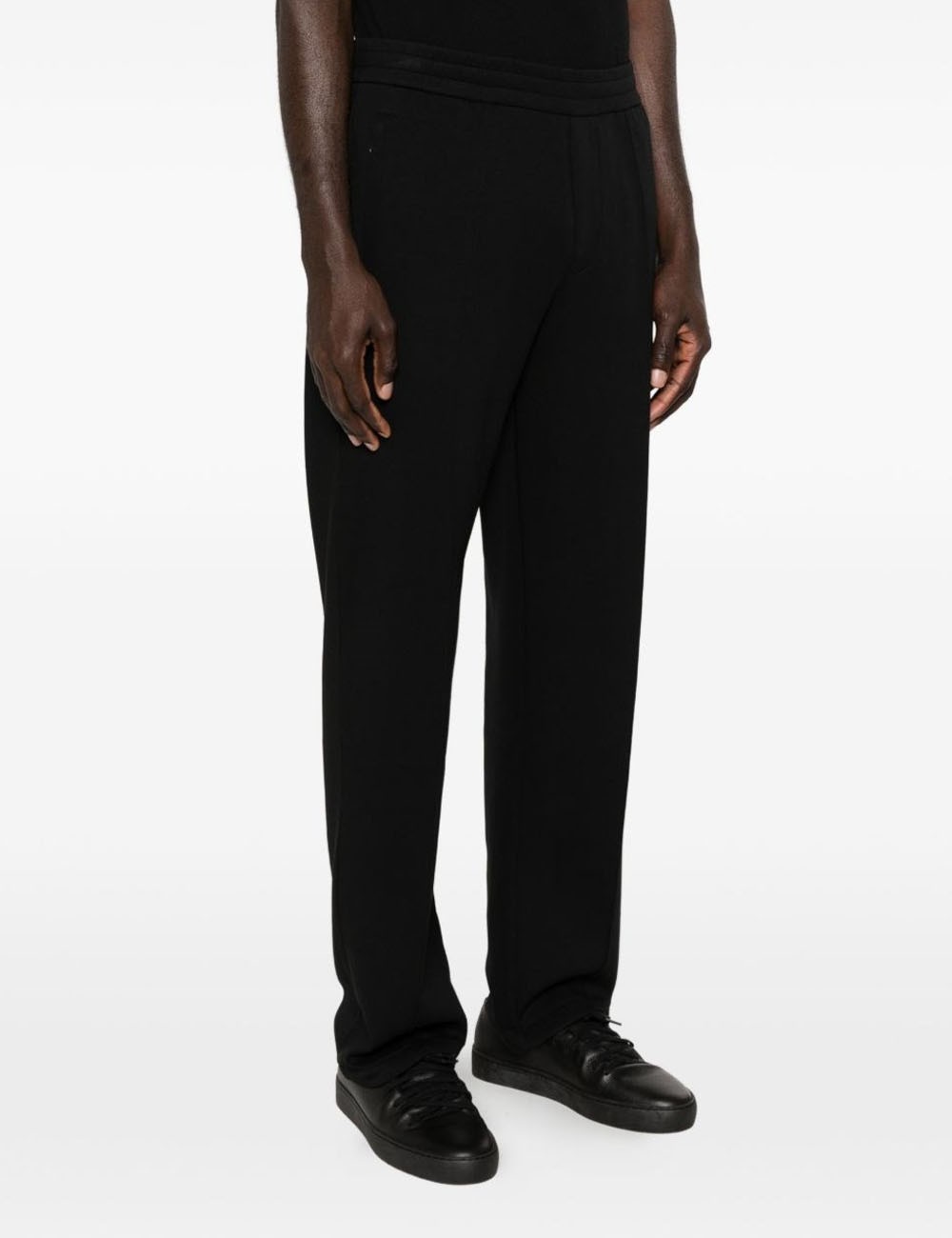 Pantaloni in cotone neri