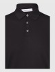 Polo in maglia fresh cotton nera