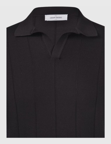 Polo skipper a coste nera