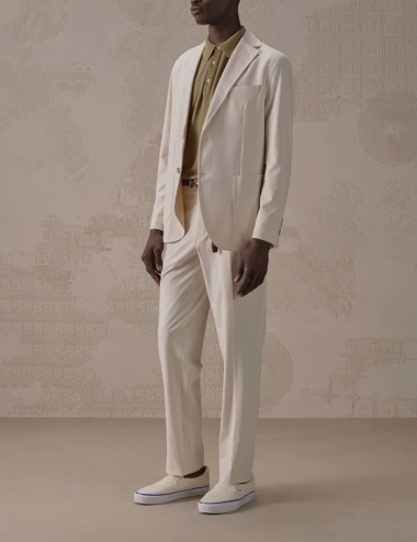 Pantalone tailored light jersey napkin