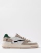 SNEAKER TORNEO PURE CALF WHITE-GREEN