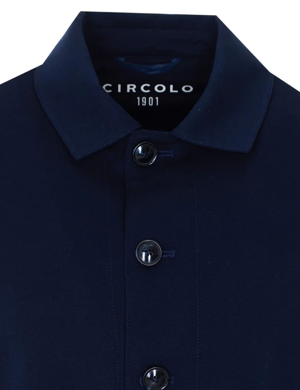 Giacca Maglia in Cotone blue navy