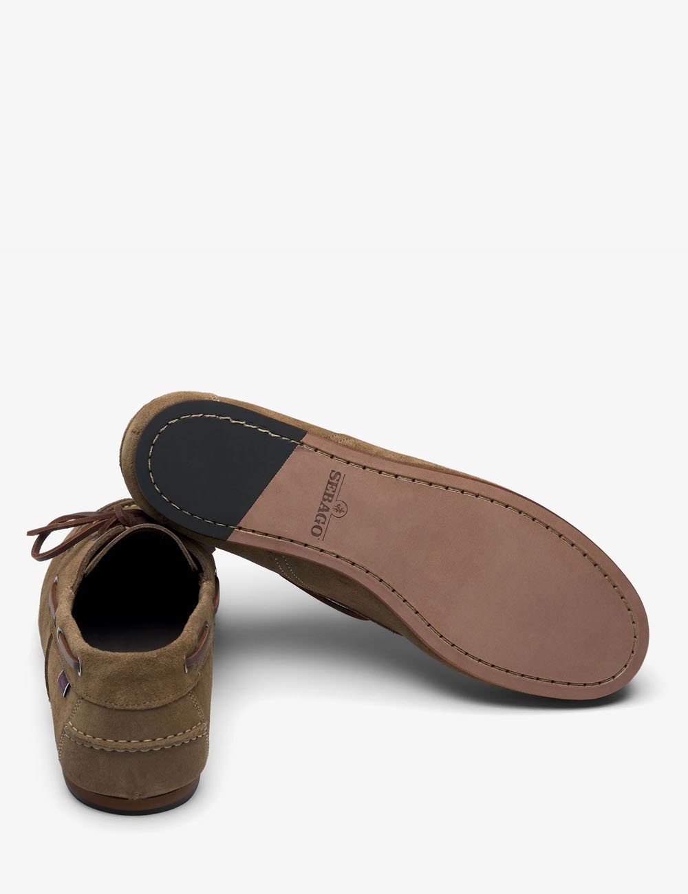 Mocassino da barca scamosciato OWEN marrone