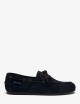 Blue universe men's Yacht Moccasin Boat Shoes in Soft Italian Suede OWEN
