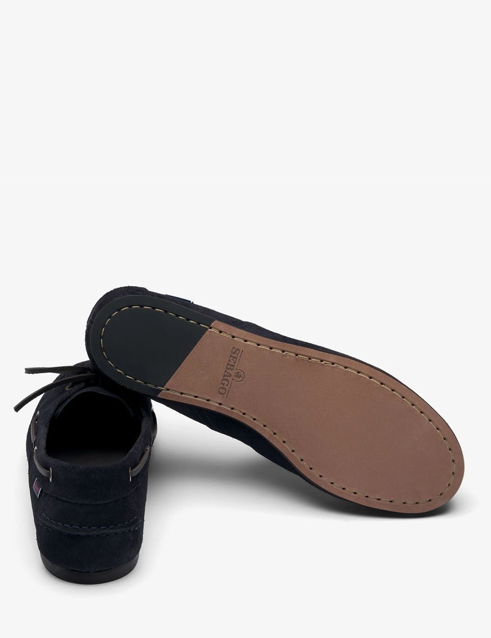 Blue universe men's Yacht Moccasin Boat Shoes in Soft Italian Suede OWEN