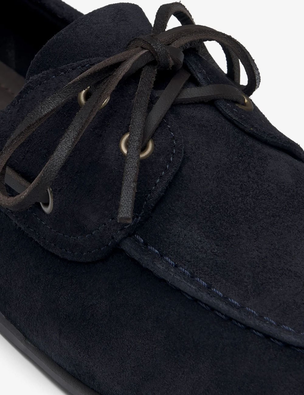 Blue universe men's Yacht Moccasin Boat Shoes in Soft Italian Suede OWEN