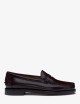 Mocassini Business CLASSIC DAN in pelle marrone borgogna