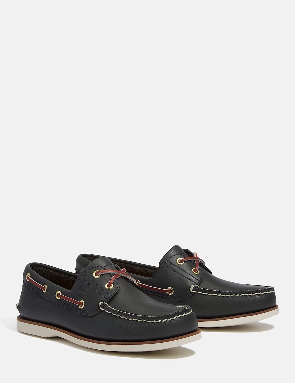 Classic 2-Eye Boat Shoe for Men in Blue