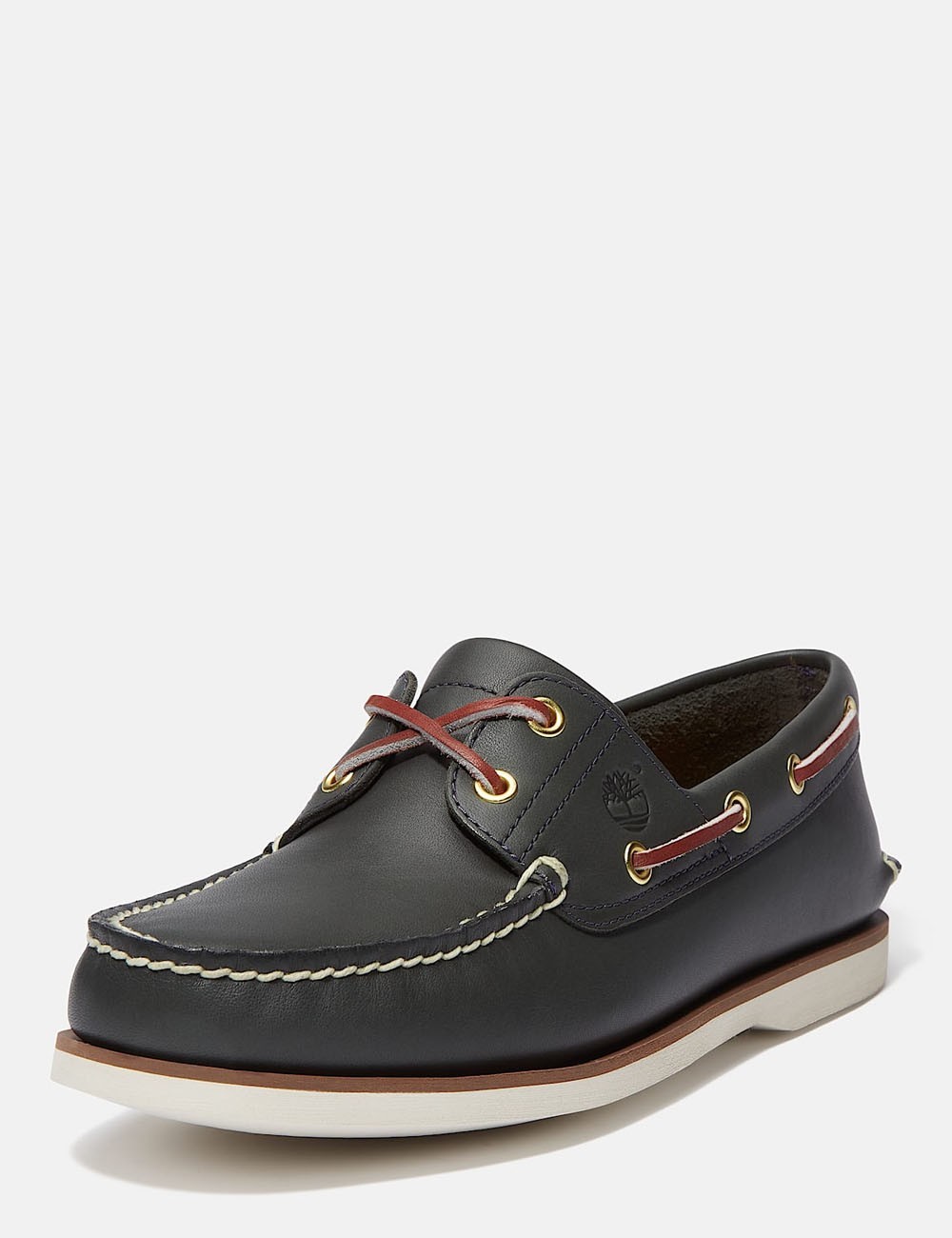 Classic 2-Eye Boat Shoe for Men in Blue