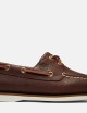 Classic 2-Eye Boat Shoe for Men in Brown