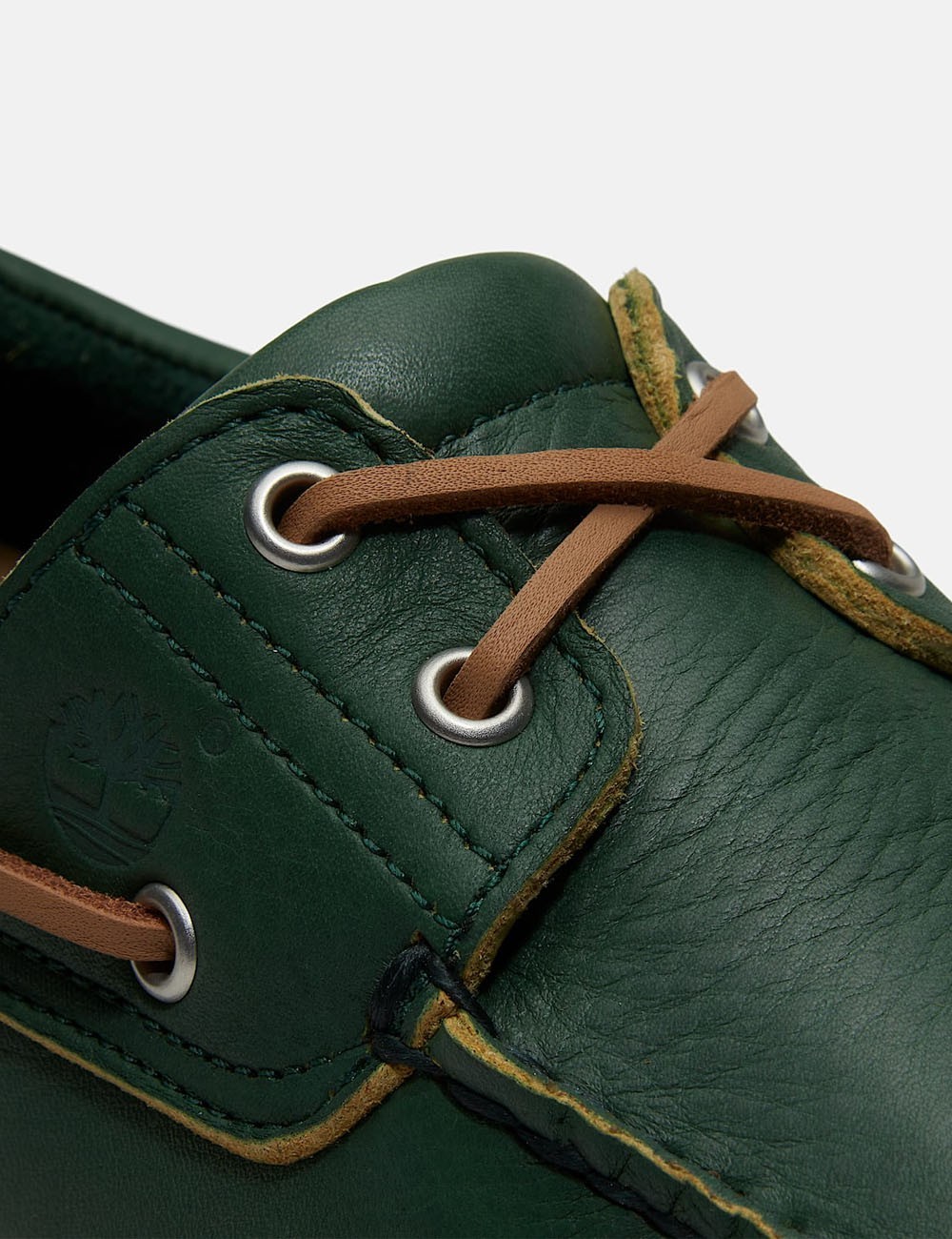 Lake House Classic 2-Eye Boat Shoe for Men in Green