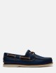 Scarpa da Barca Lake House Classic 2-Eye blu scuro
