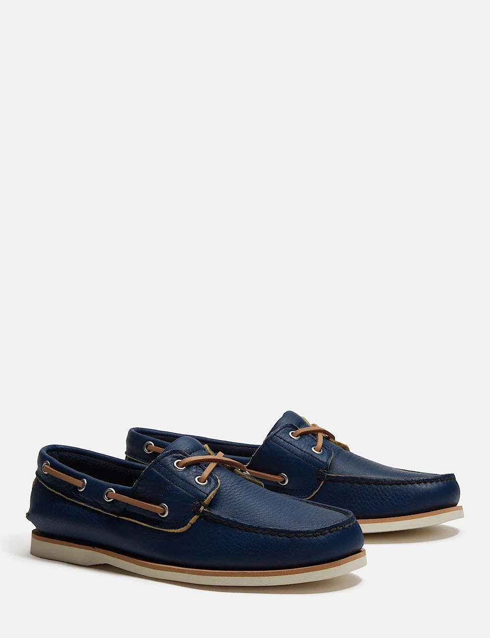 Lake House Classic 2-Eye Boat Shoe for Men in Dark blue