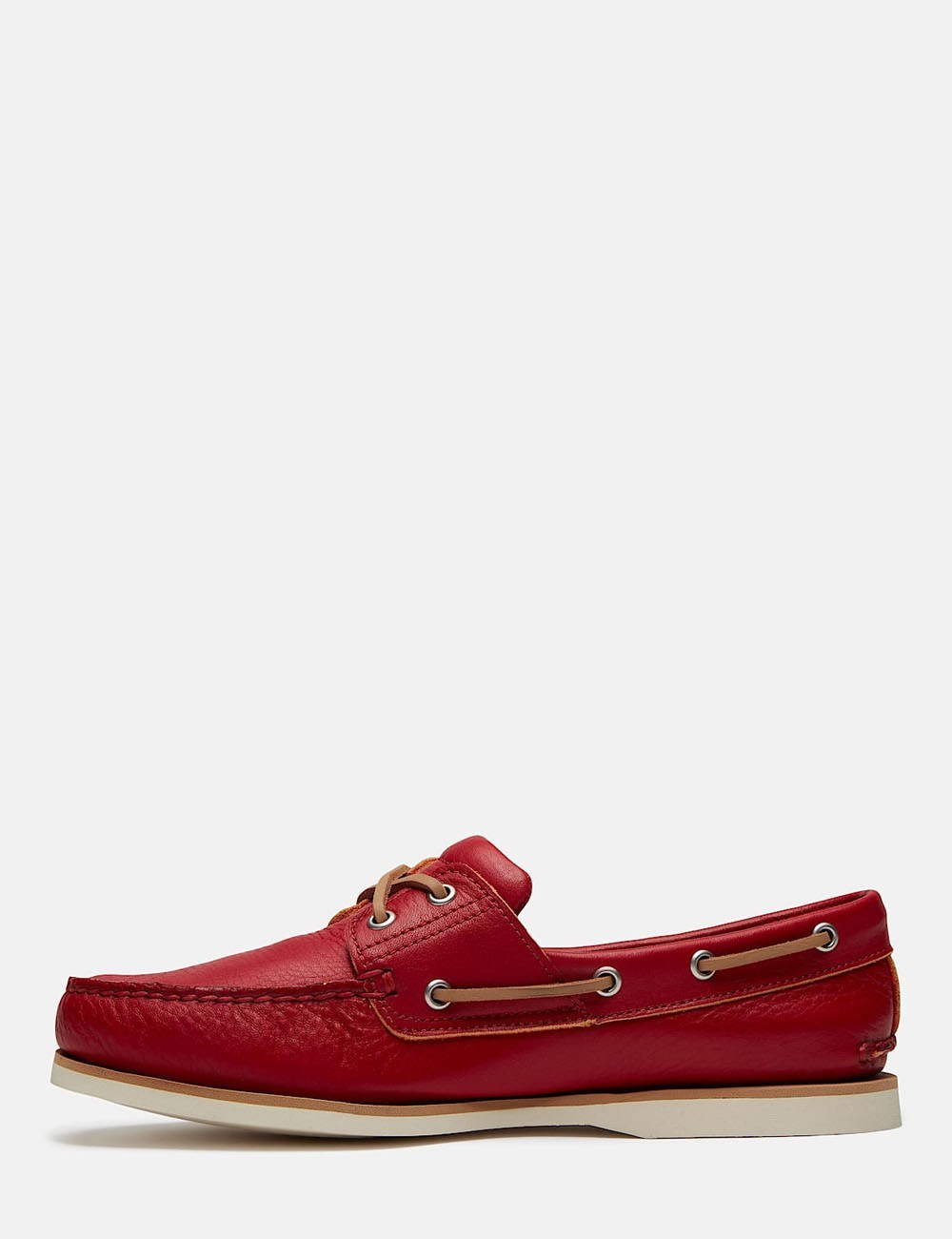 Scarpa da Barca Lake House Classic 2-Eye rosso