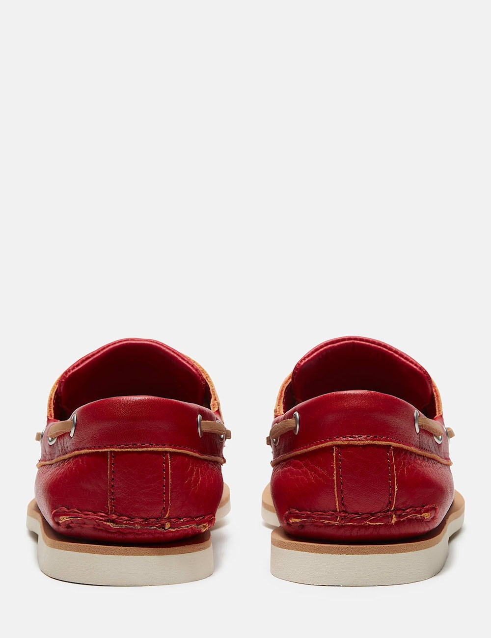 Lake House Classic 2-Eye Boat Shoe for Men in Dark red