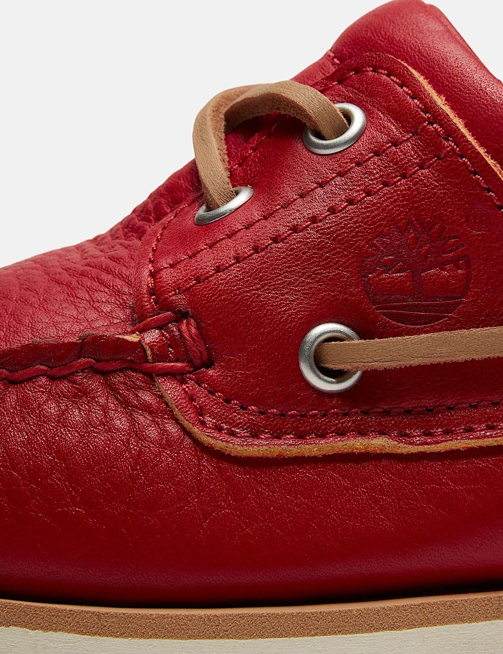 Scarpa da Barca Lake House Classic 2-Eye rosso