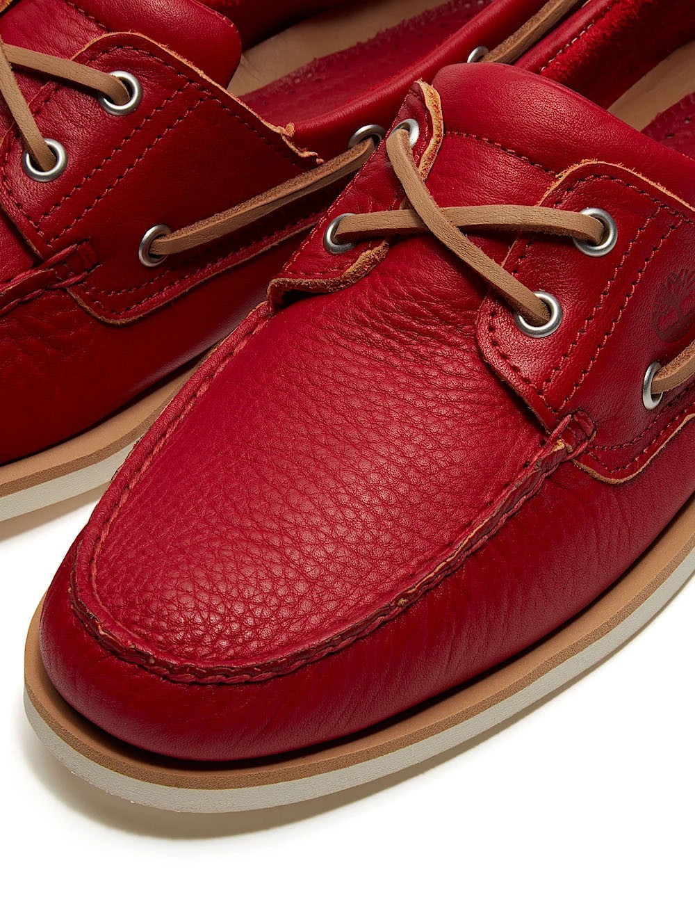Scarpa da Barca Lake House Classic 2-Eye rosso