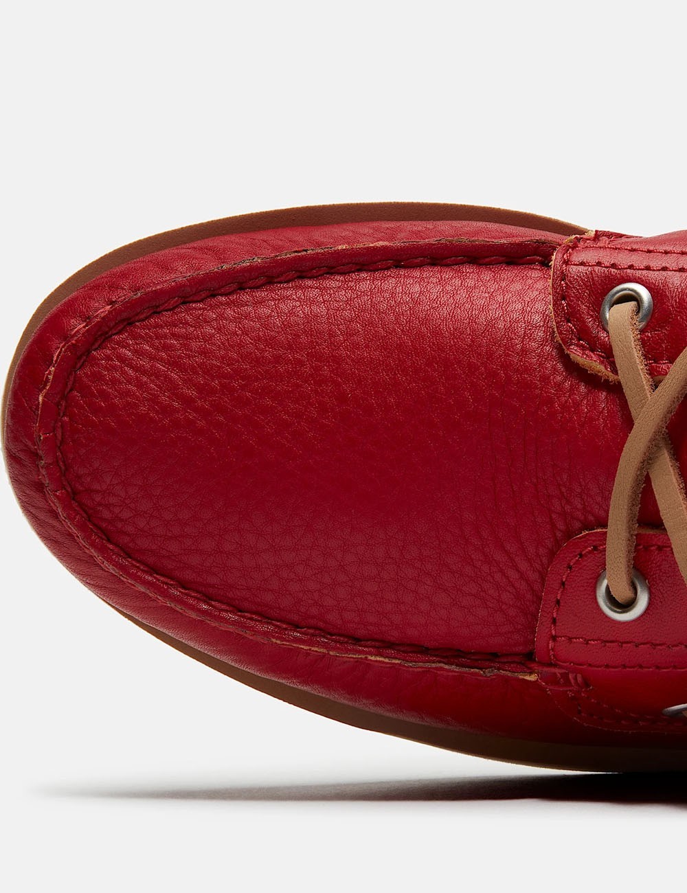 Scarpa da Barca Lake House Classic 2-Eye rosso