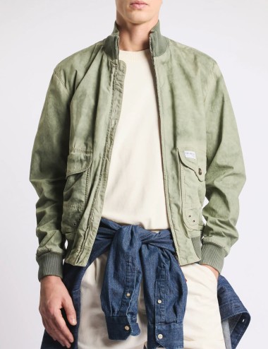 Bomber in Cotone e Nylon - Fay Archive