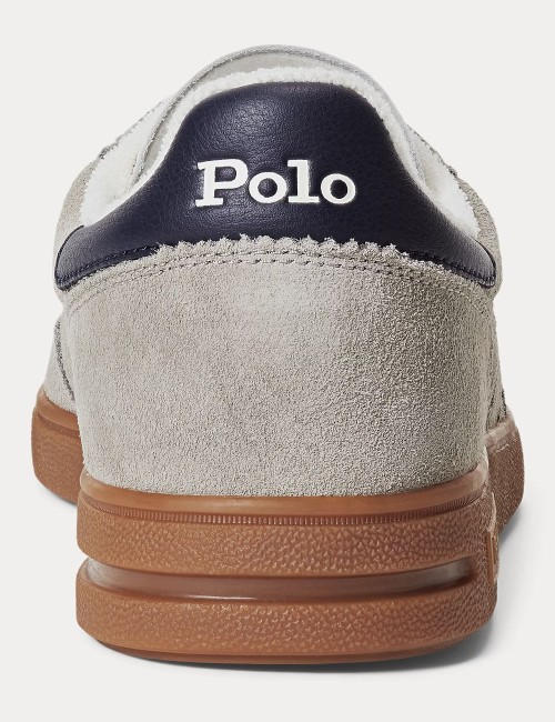 Sneaker Bedford in camoscio Milkshake/Marrone scuro