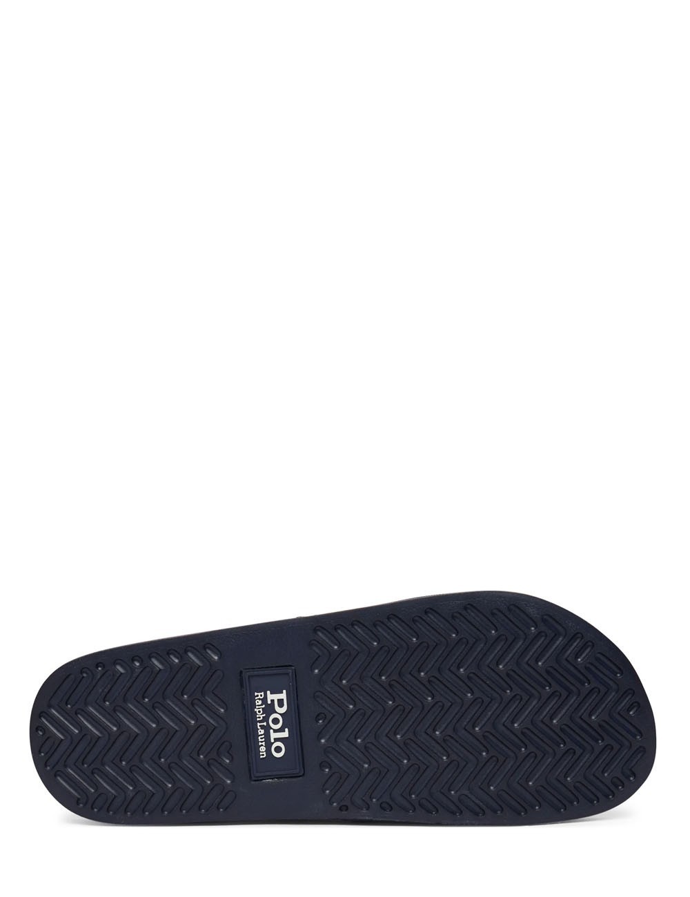 Ciabatte con pony navy