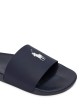 Ciabatte con pony navy