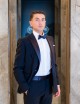 Dark Navy Double Breasted Tuxedo