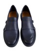Mocassino DIXAN con fibbie in pelle jeans