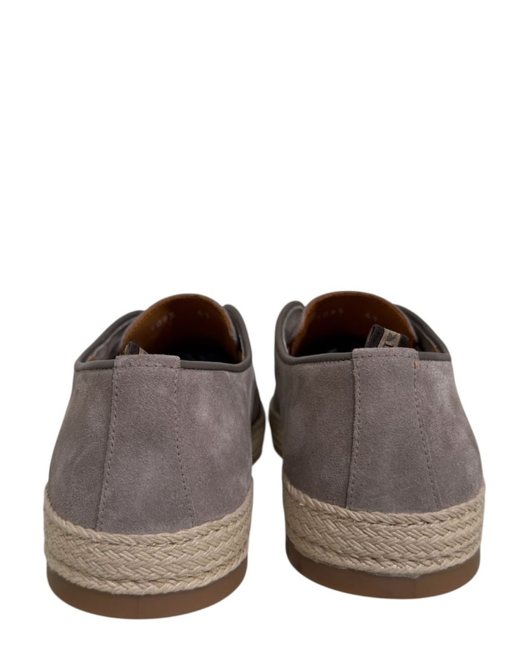 Mocassino FLORENCE fondo corda scamosciato taiga