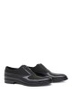 SCARPA CON LACCI NERA IN VERNICE